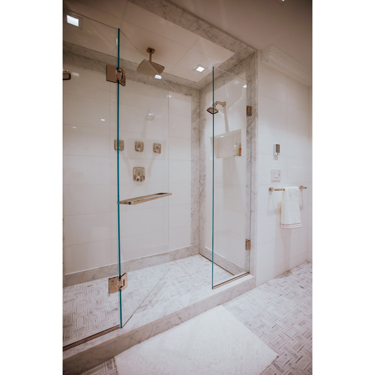 Drains Unlimited Flanged Wall Recessed Linear TileIn Shower Drain